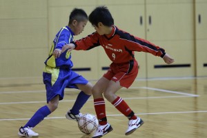 U-10決勝戦の一場面