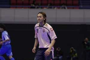 久しぶりに静岡でプレーした花巻の須崎。前所属はIKAI FUTSALだ。