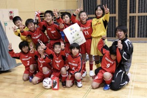 U-10クラス決勝戦はPK戦の末、HondaFCが優勝！