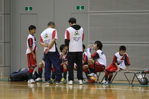 こちらはMARIO FUTSAL SCHOOLのベンチです。