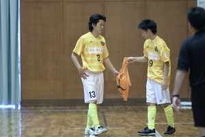 ▲昨シーズンキャプテンを務めていた大井剰慈(13)。前半はシュート数0と良いとこなしだったが後半は引き分けに持ち込む同点ゴールを含め2得点。