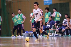 多くの時間を無難なプレーに費やした松本行令(14)。田原にとっては戦力の底上げに欠かせない選手だ。